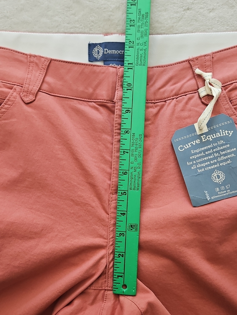 Democracy Ab-solution Ankle Skimmer Comfort Waist Pant: Mineral Rose: 20W - Picture 11 of 13